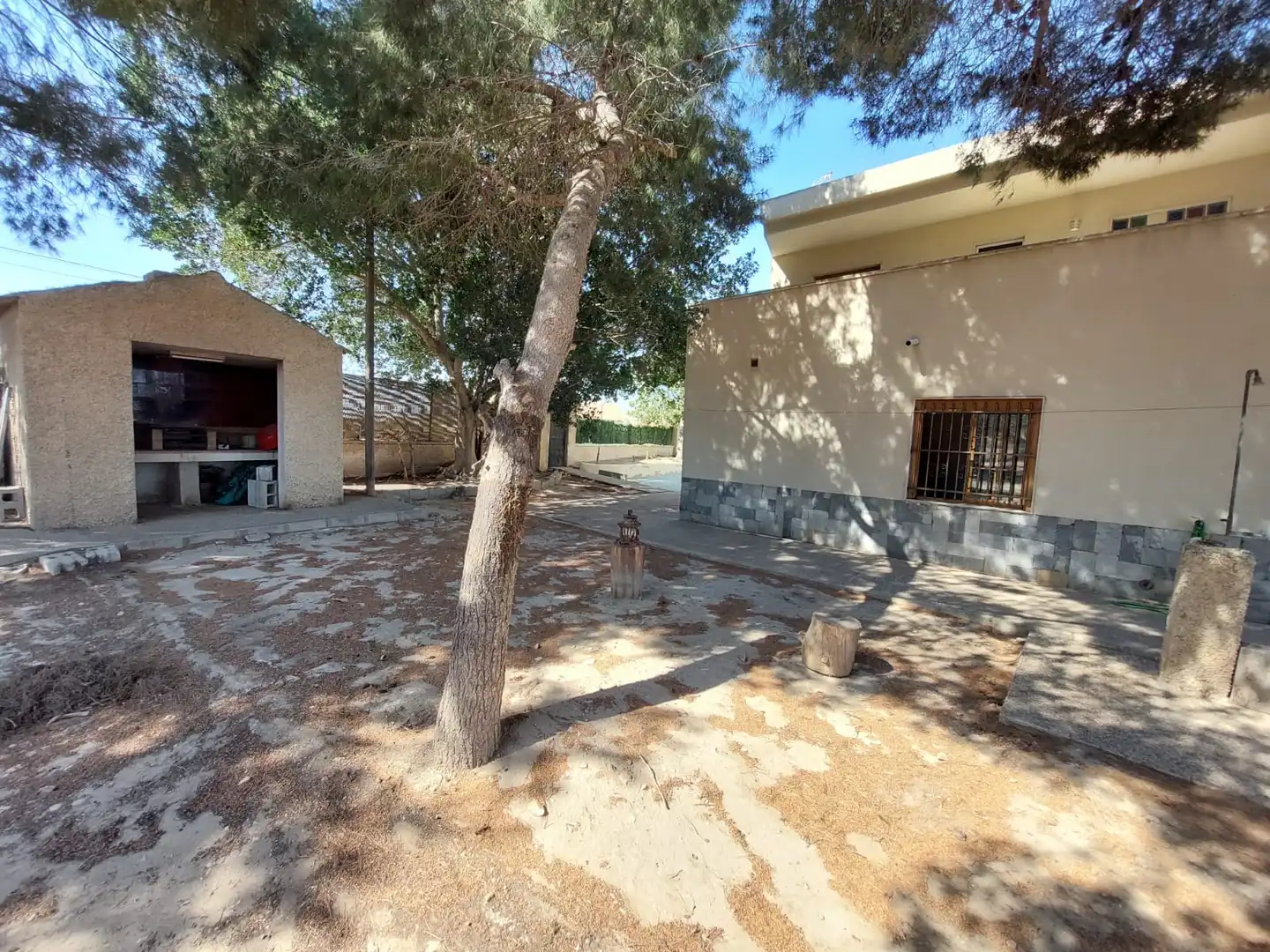 Garten von Haus oder Chalet zur Miete in Elche / Elx mit Terrasse, Schwimmbad und Balkon