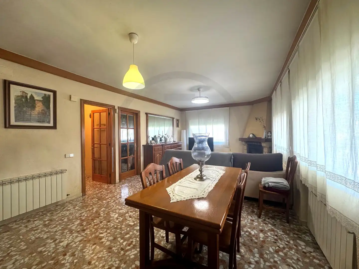 Living room of Houses for sale in Vacarisses  with Air Conditioner, Heating and Private garden