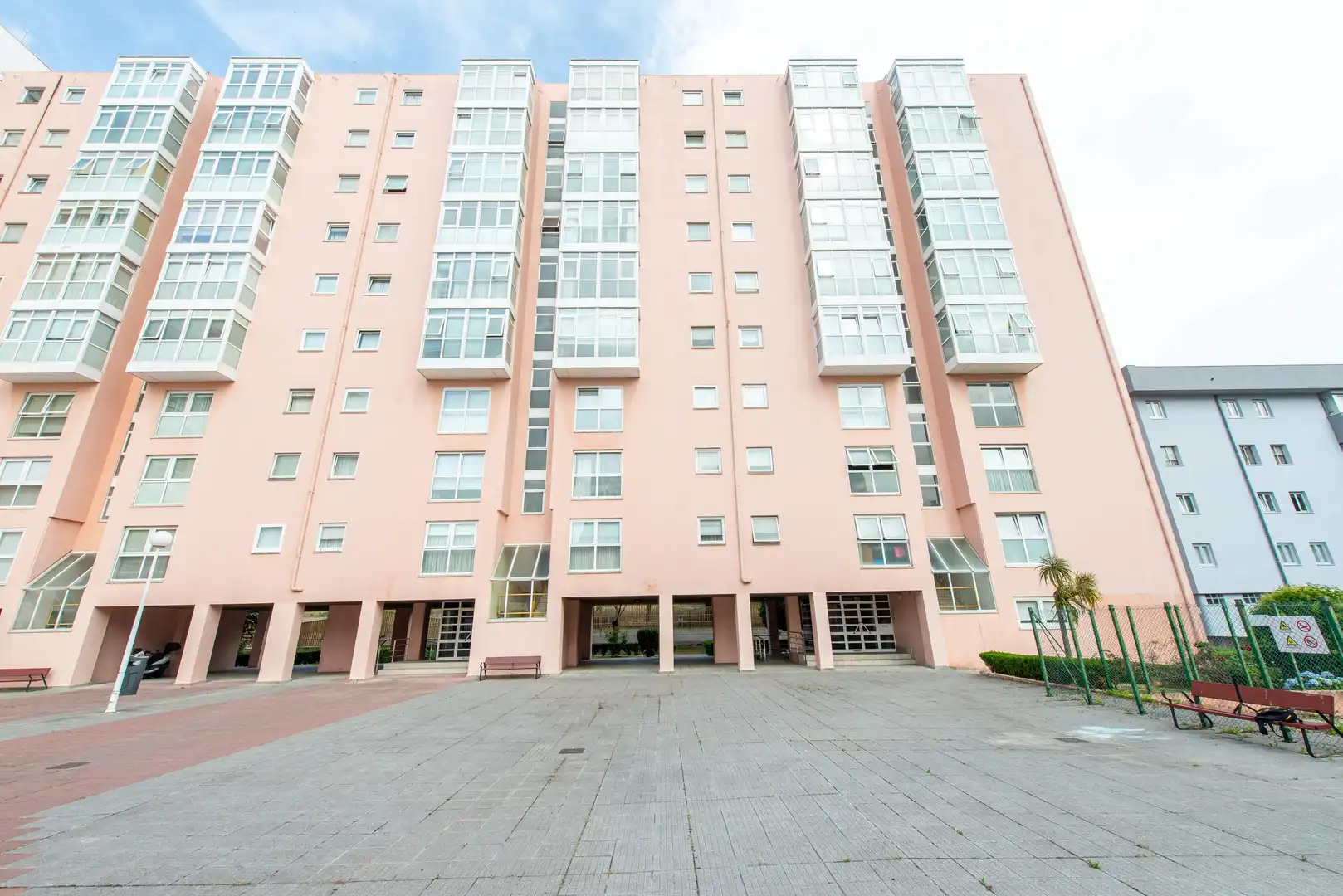 Exterior view of Flat for sale in A Coruña Capital   with Storage room