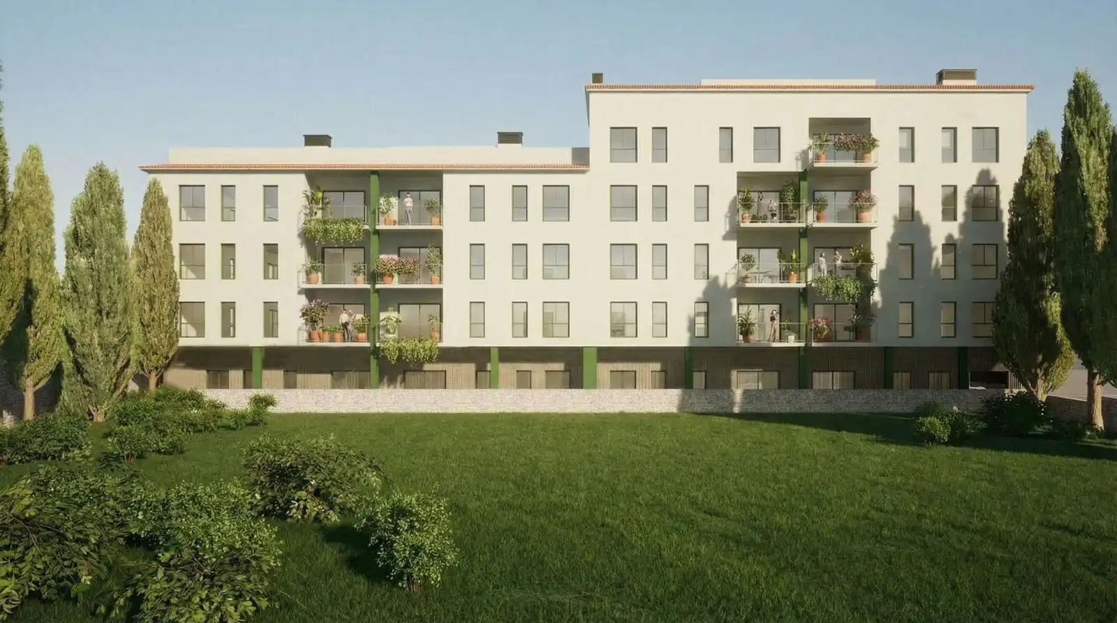 Vista exterior de Piso en venta en Esparreguera con Aire acondicionado, Calefacción y Parquet