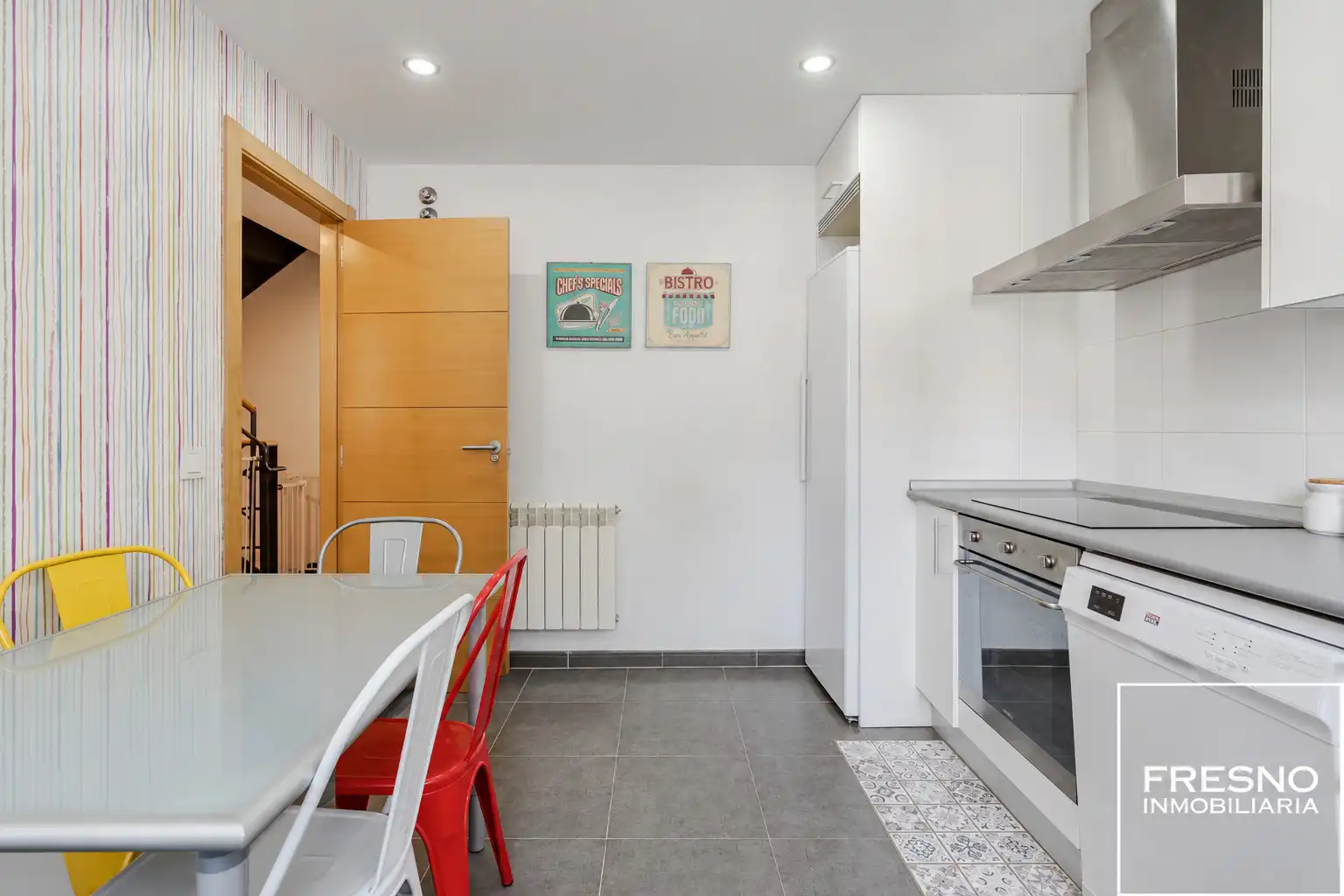 Cocina de Casa adosada en venta en Miramadrid