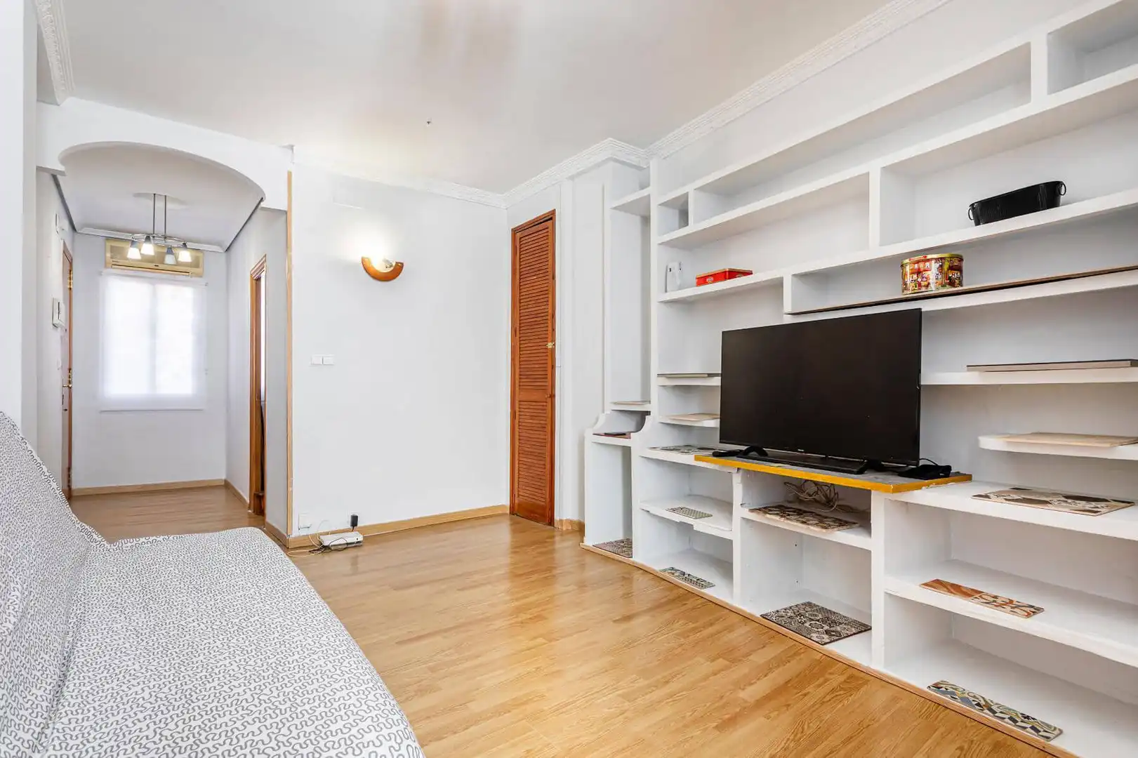 Wohnzimmer von Dachboden zum Verkauf in Valencia mit Klimaanlage und Terrasse