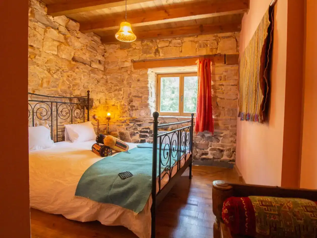 Habitación de Casa o chalet en venta en Galve de Sorbe con Jardín privado, Parquet y Amueblado