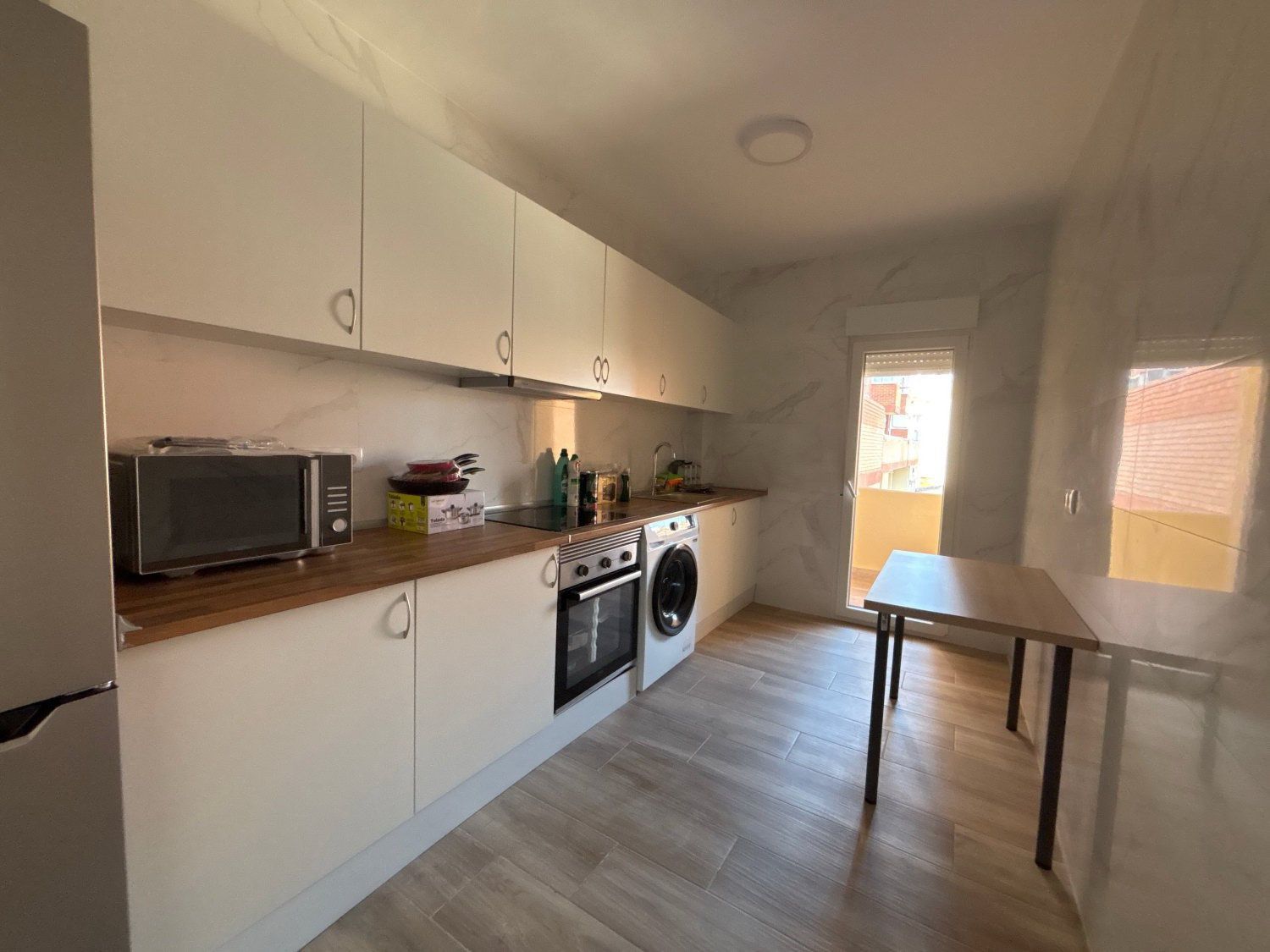 Cocina de Piso de alquiler en Zamora Capital  con Calefacción, Amueblado y Balcón