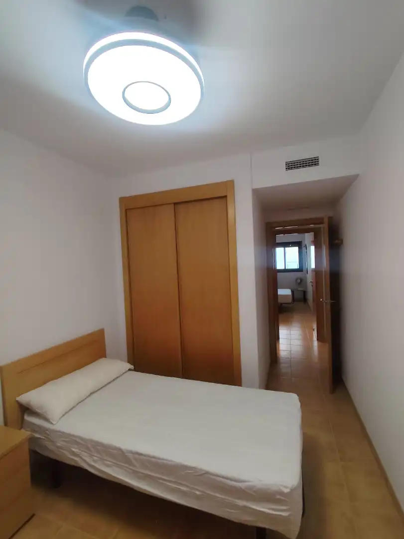 Schlafzimmer von Wohnungen zur Miete in Moncofa mit Terrasse, Schwimmbad und Möbliert