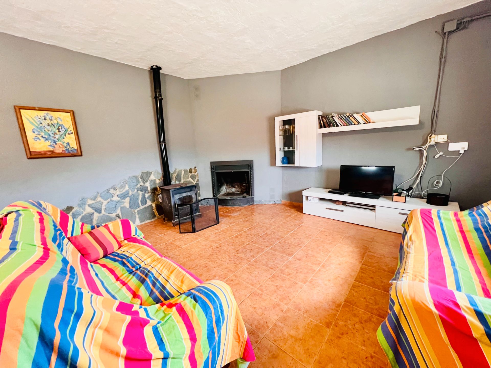 Sala d'estar de Casa o xalet en venda en Salinas amb Jardí privat, Forn i Alarma