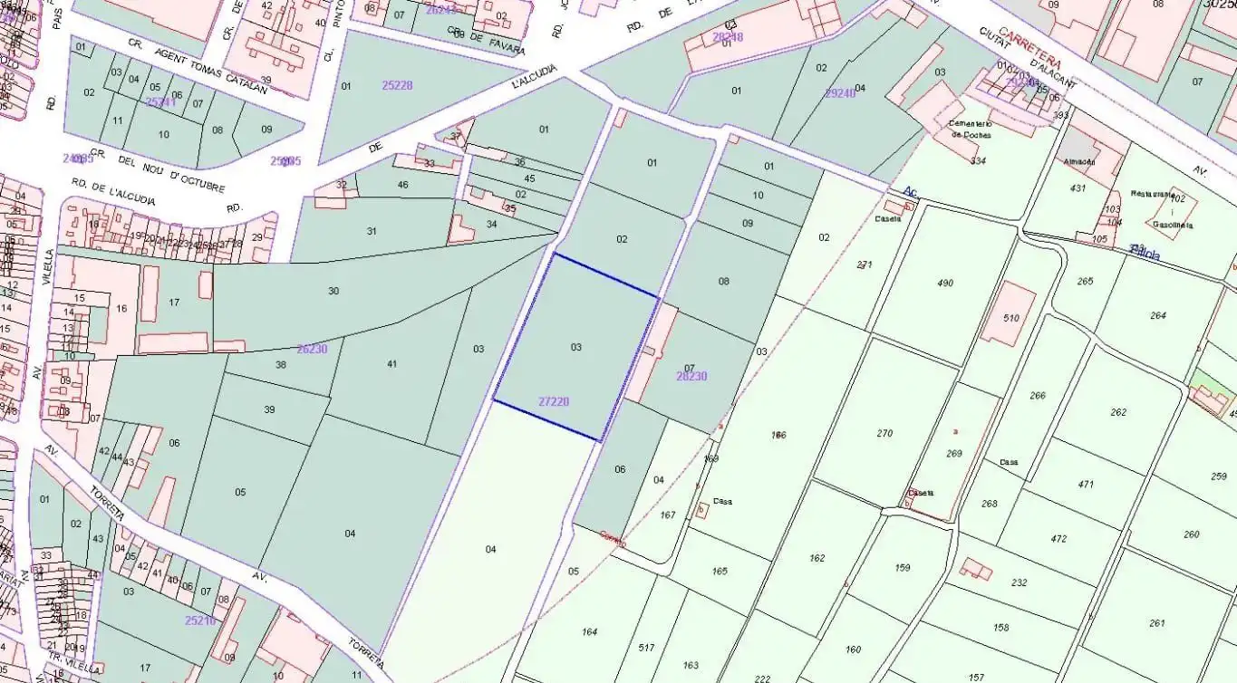 Residential land for sale in Sueca ciudad, imagen 3
