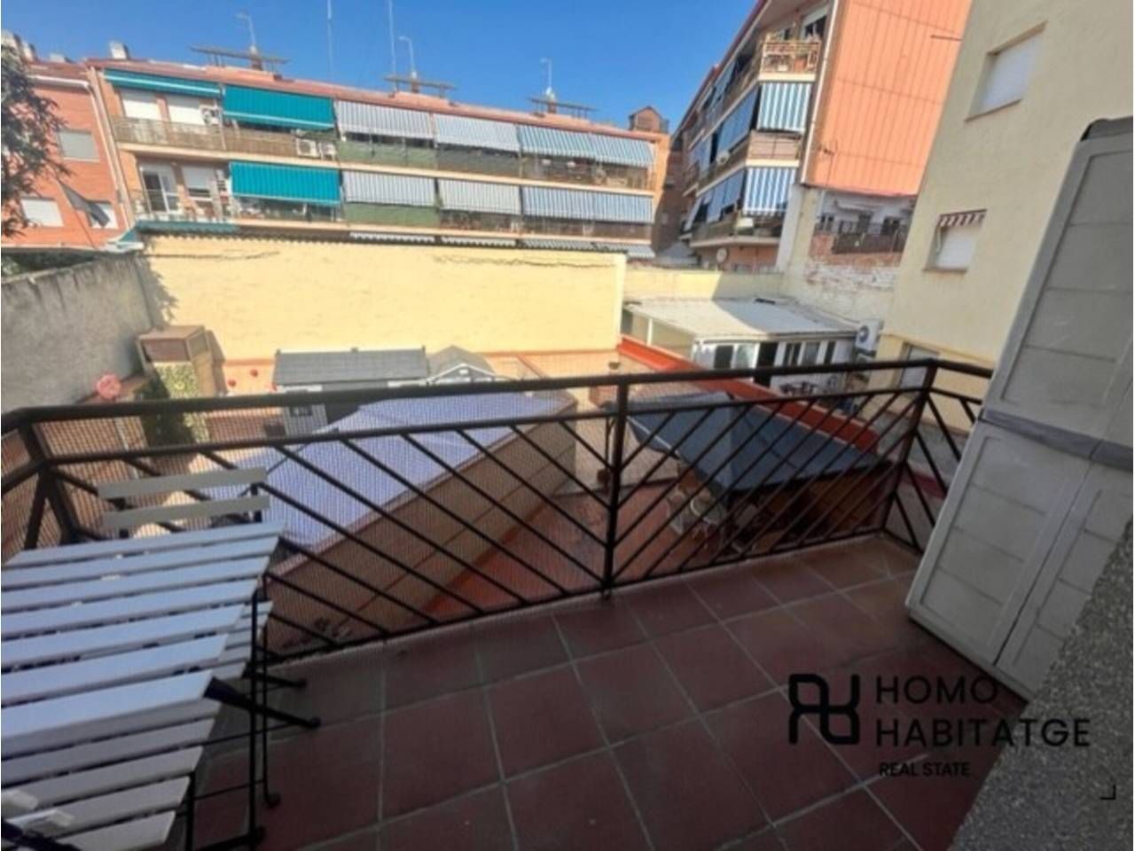 Balcony of Flat for sale in Sabadell  with Air Conditioner, Heating and Storage room
