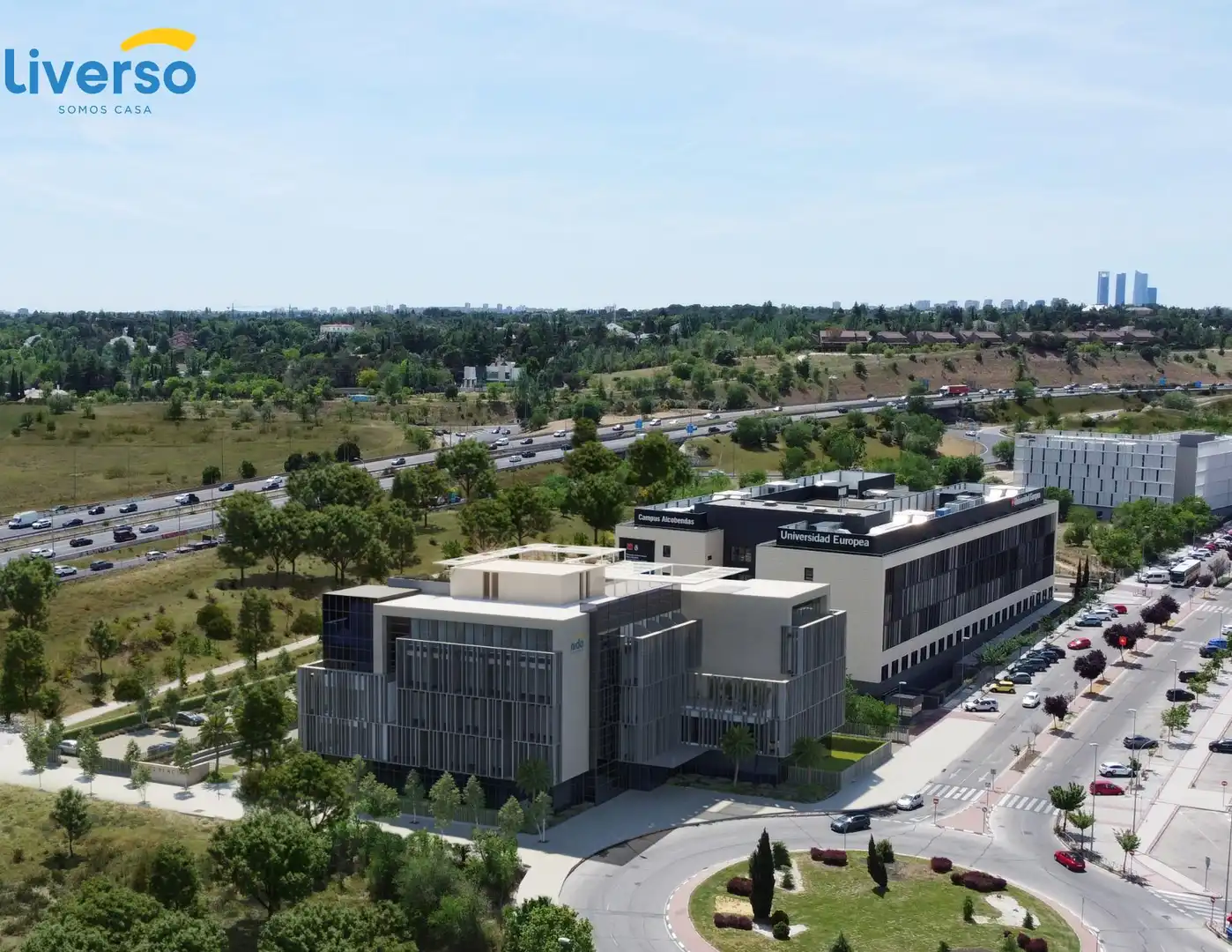 Vista exterior de Oficina en venta en La Moraleja con Aire acondicionado, Calefacción y Terraza