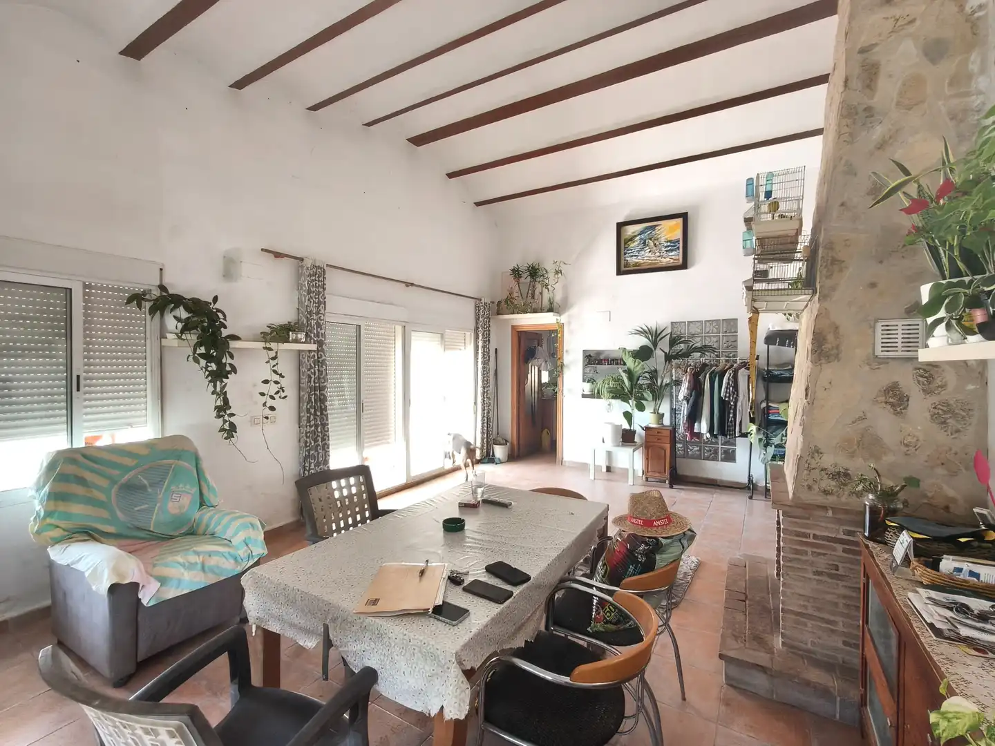 Sala de estar de Casa o chalet en venta en Montroi / Montroy con Jardín privado, Terraza y Trastero