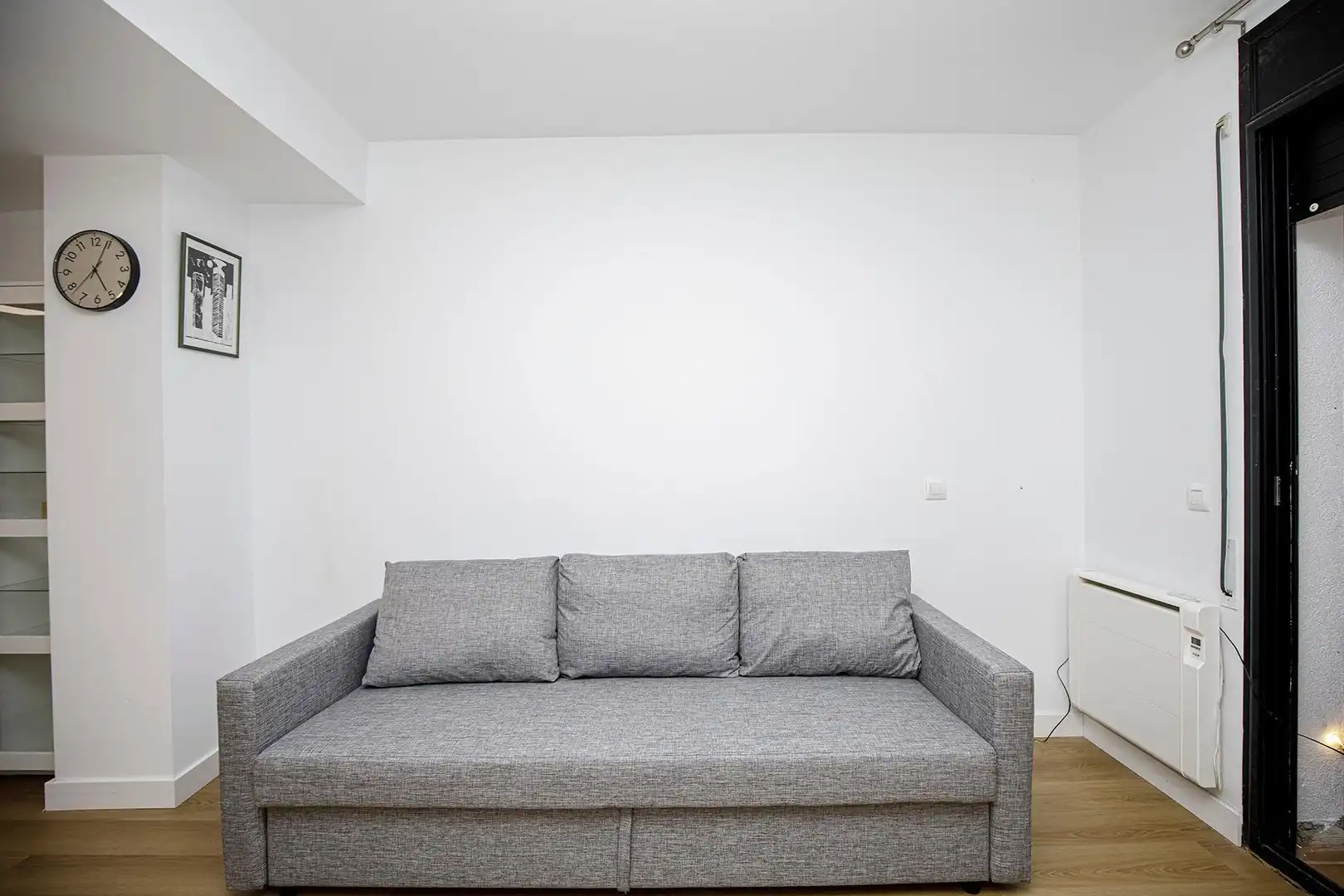 Sala d'estar de Apartament de lloguer en Girona amb Parquet