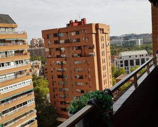 Exterior view of Flat to share in  Madrid Capital  with Air Conditioner, Heating and Terrace