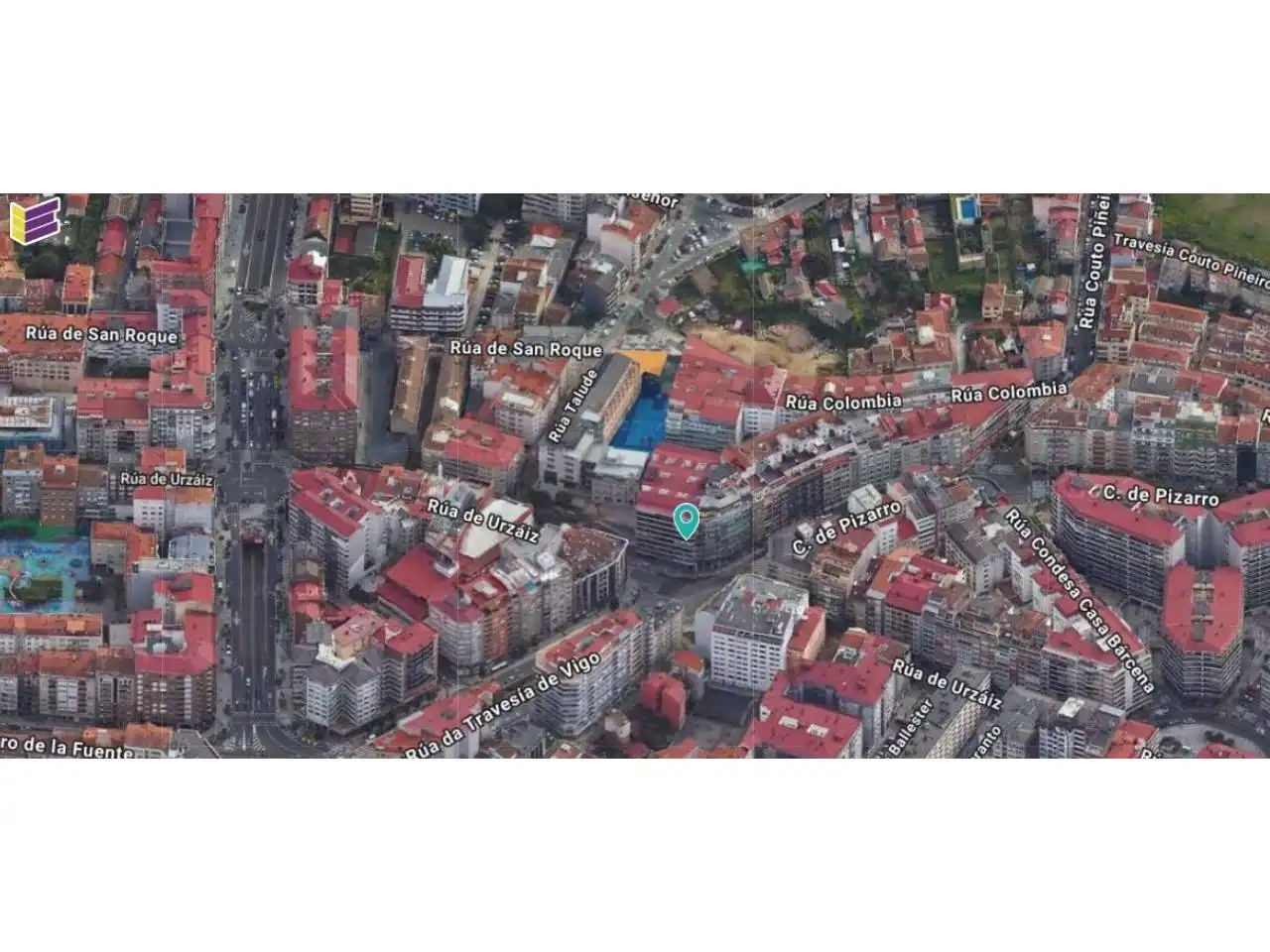 Vista exterior de Pis en venda en Vigo  amb Calefacció, Terrassa i Traster
