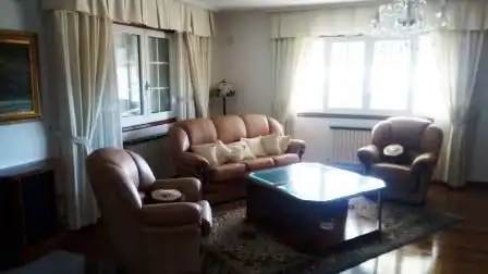 Living room of Houses for sale in Vilagarcía de Arousa  with Heating, Parquet flooring and Terrace