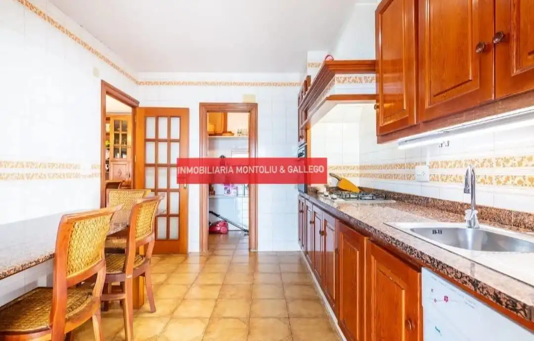 Cocina de Casa o chalet en venta en Castellón de la Plana / Castelló de la Plana con Jardín privado, Terraza y Piscina