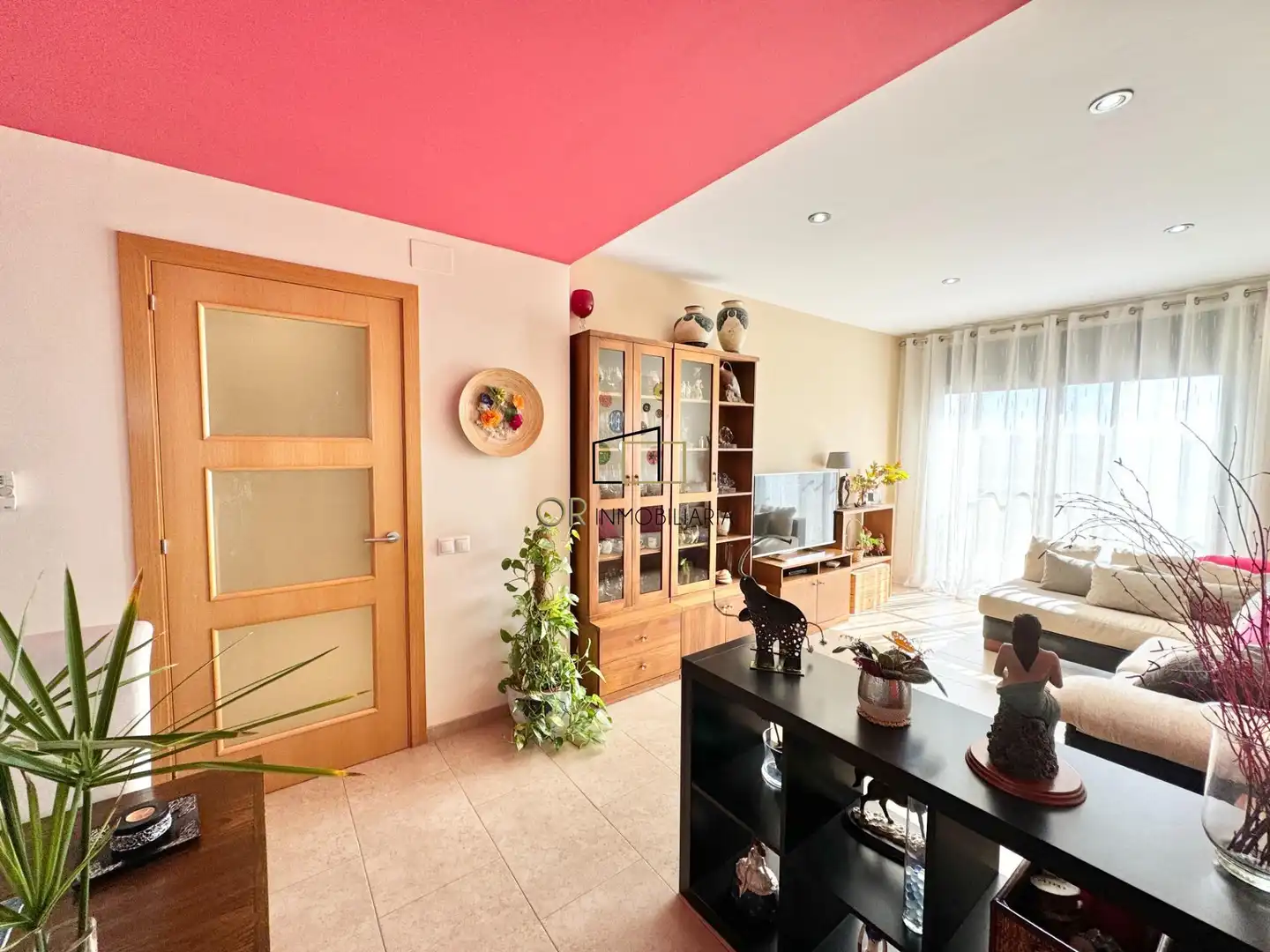 Sala de estar de Piso en venta en Santa Oliva con Aire acondicionado, Calefacción y Terraza