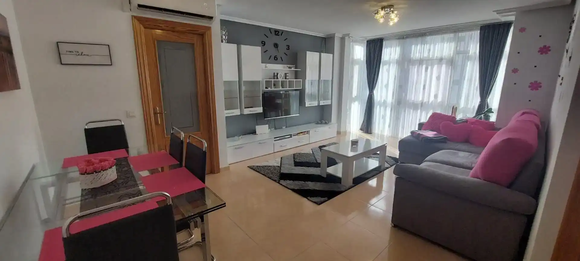 Sala d'estar de Apartament en venda en Altea amb Aire condicionat, Forn i Rentadora