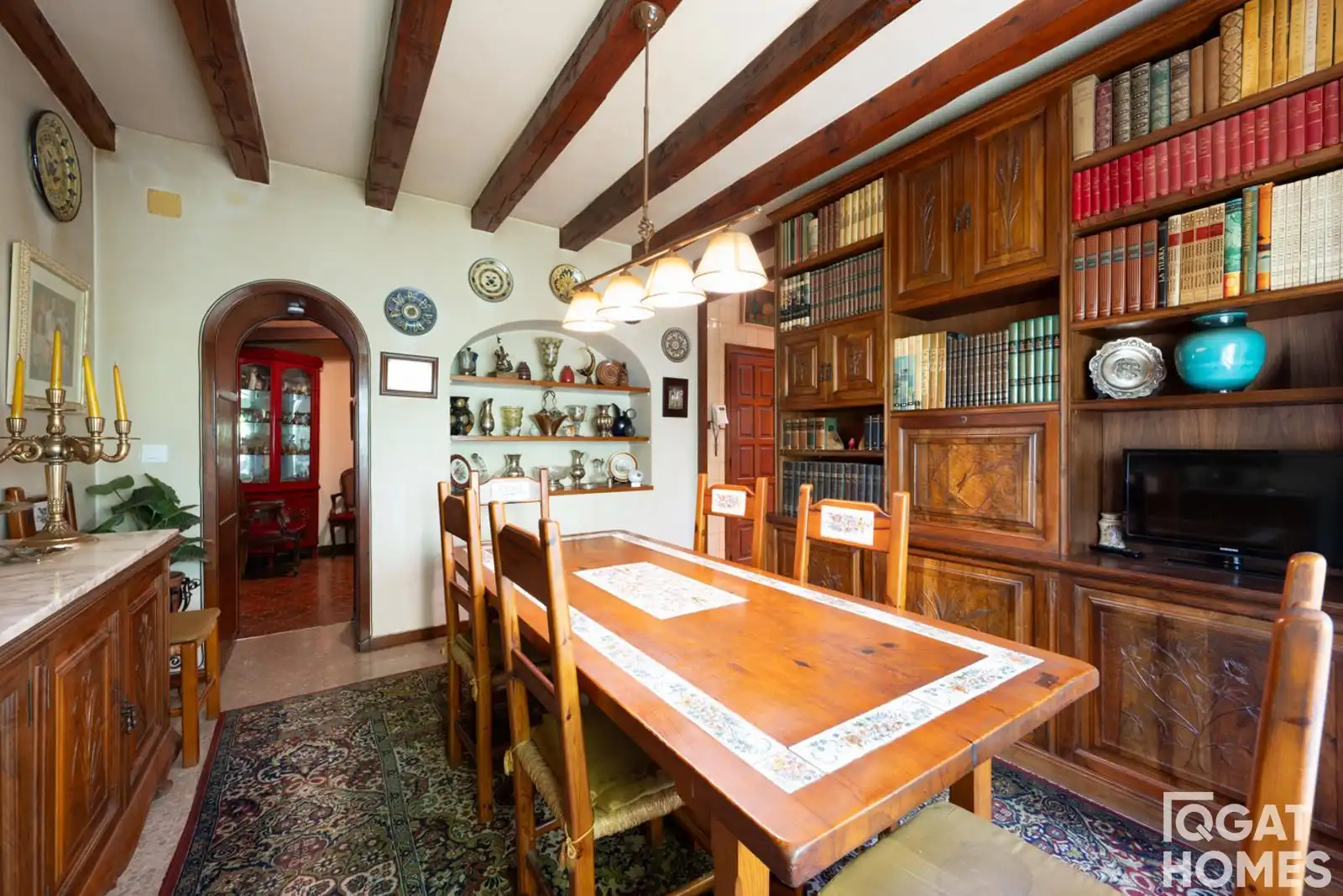 Comedor de Casa o chalet en venta en Sant Cugat del Vallès con Calefacción, Terraza y Trastero