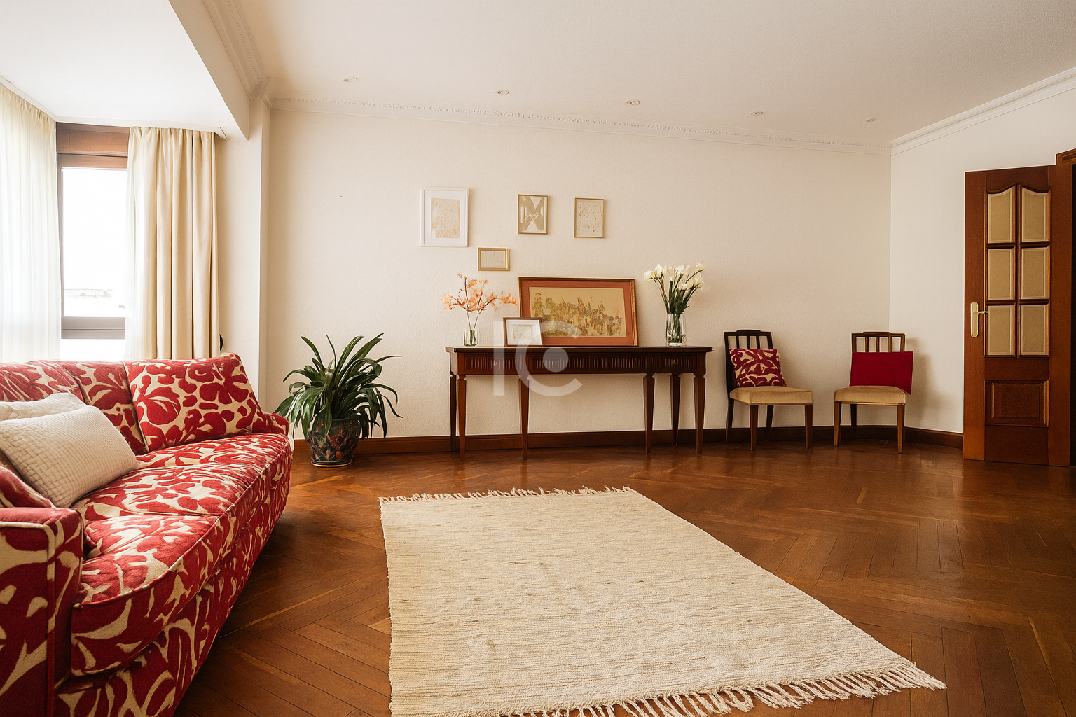 Sala d'estar de Pis en venda en Getxo  amb Calefacció, Parquet i Traster