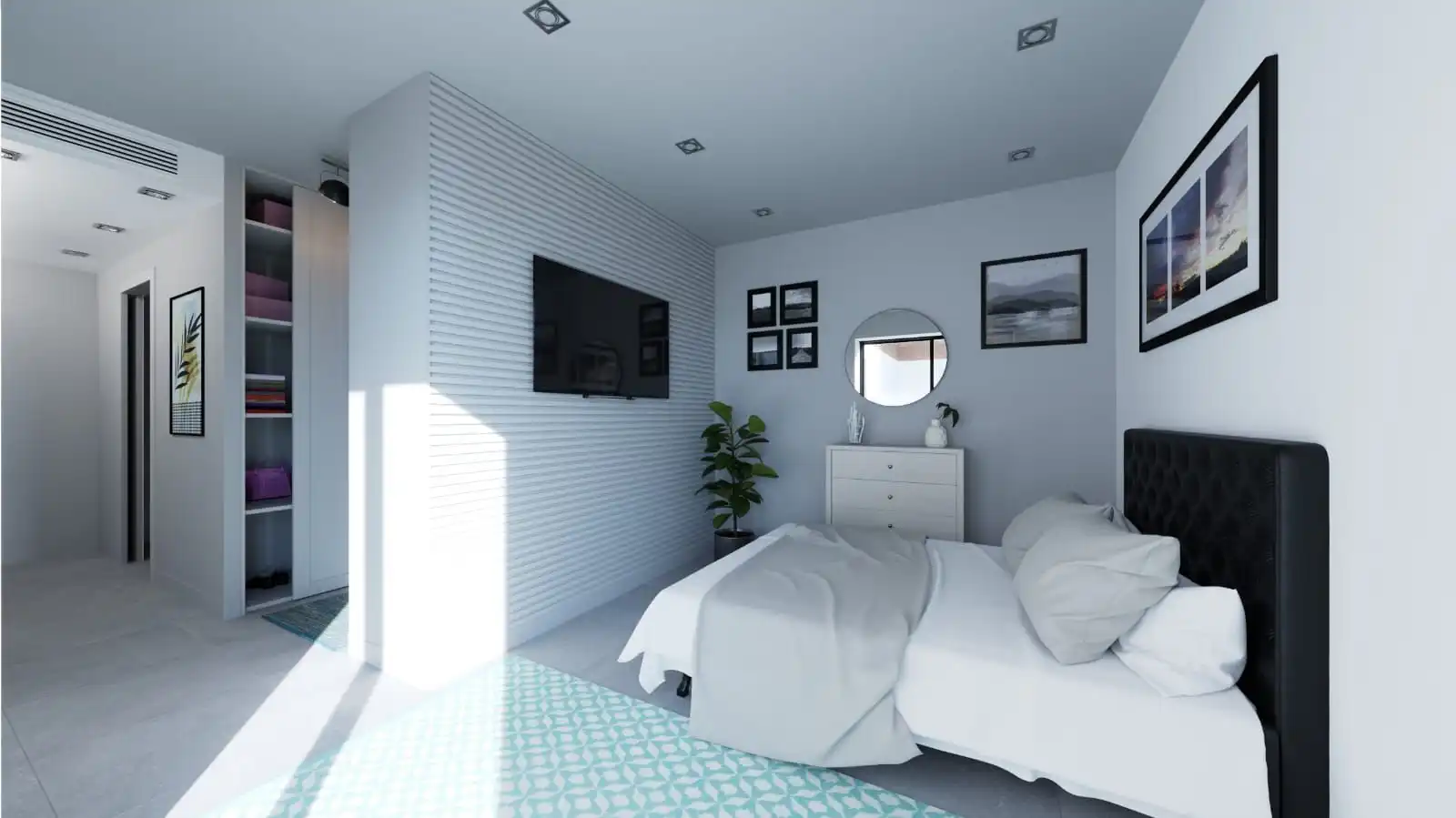 Dormitori de Apartament en venda en Pilar de la Horadada amb Piscina comunitària