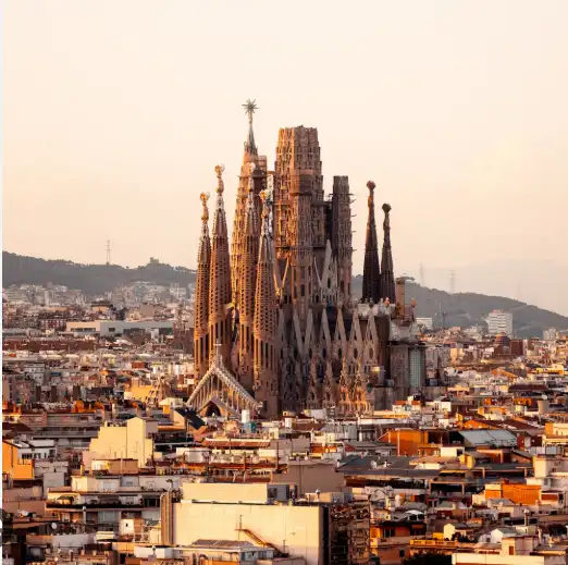 Exterior view of Flat for sale in Barcelona  with Air Conditioner