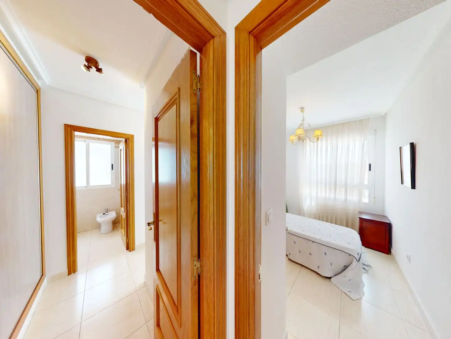 Schlafzimmer von Wohnung zum Verkauf in Alicante / Alacant mit Klimaanlage, Heizung und Terrasse