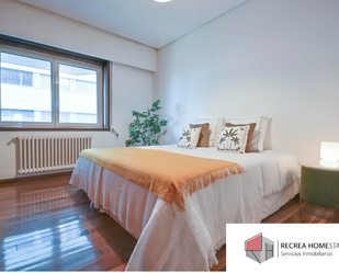 Bedroom of Flat to rent in  Pamplona / Iruña  with Heating, Parquet flooring and Terrace