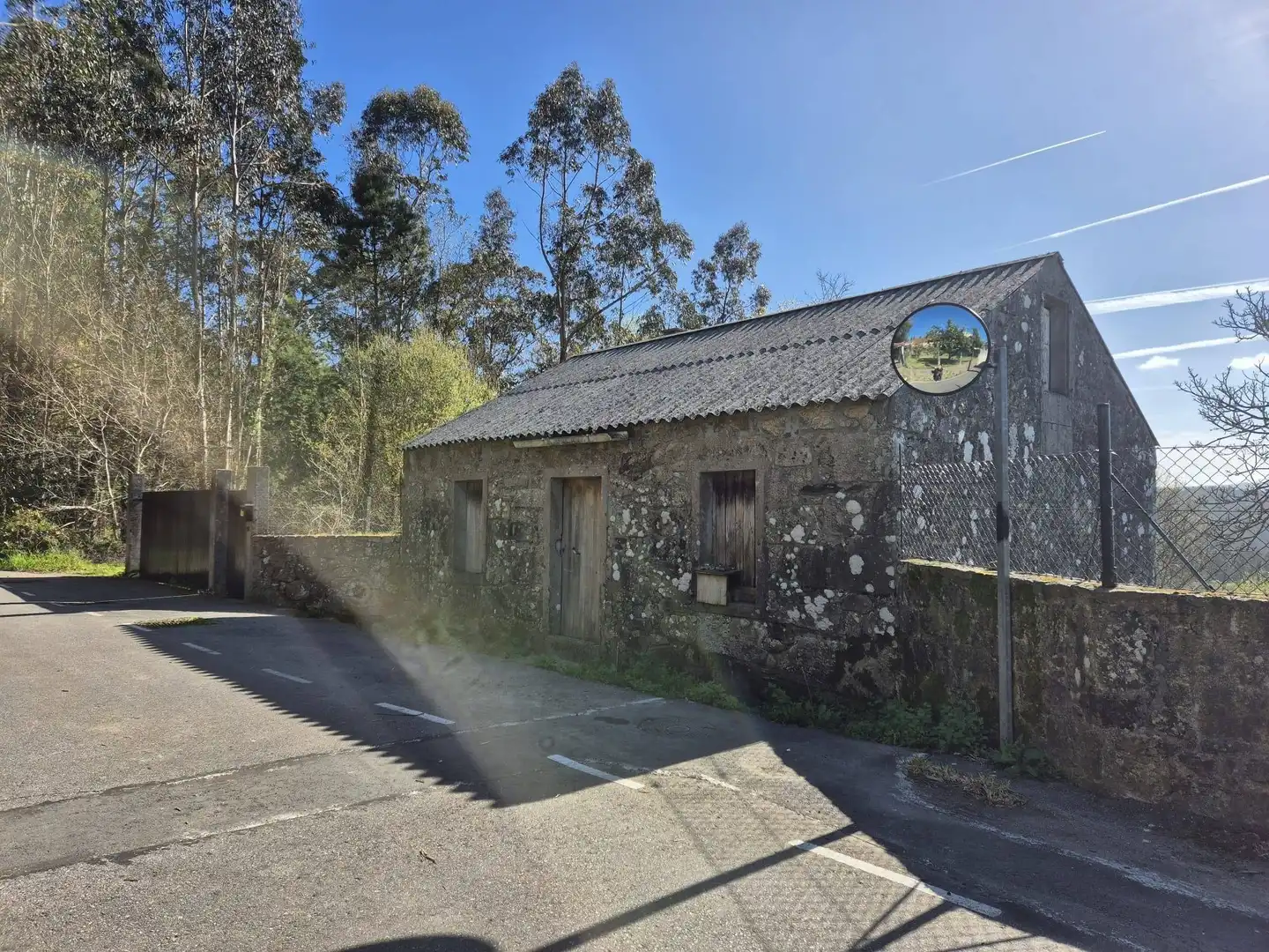 Vista exterior de Casa o xalet en venda en Ames amb Jardí privat