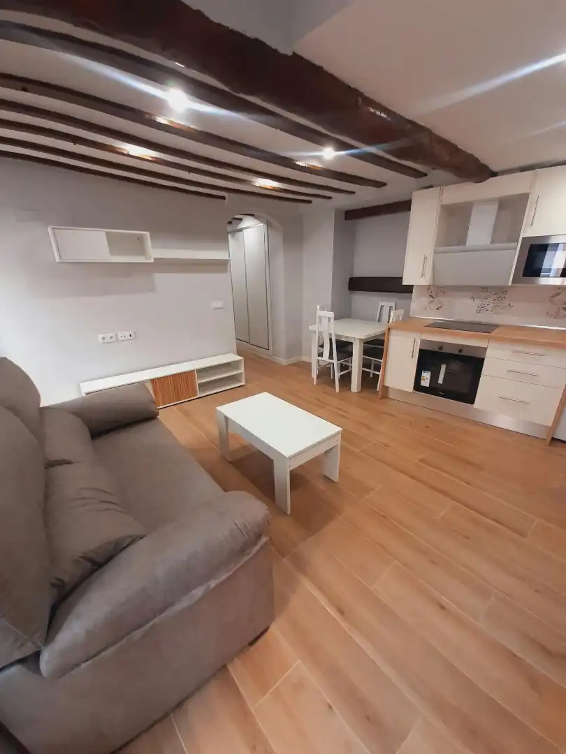 Sala d'estar de Apartament de lloguer en Úbeda amb Aire condicionat, Calefacció i Moblat