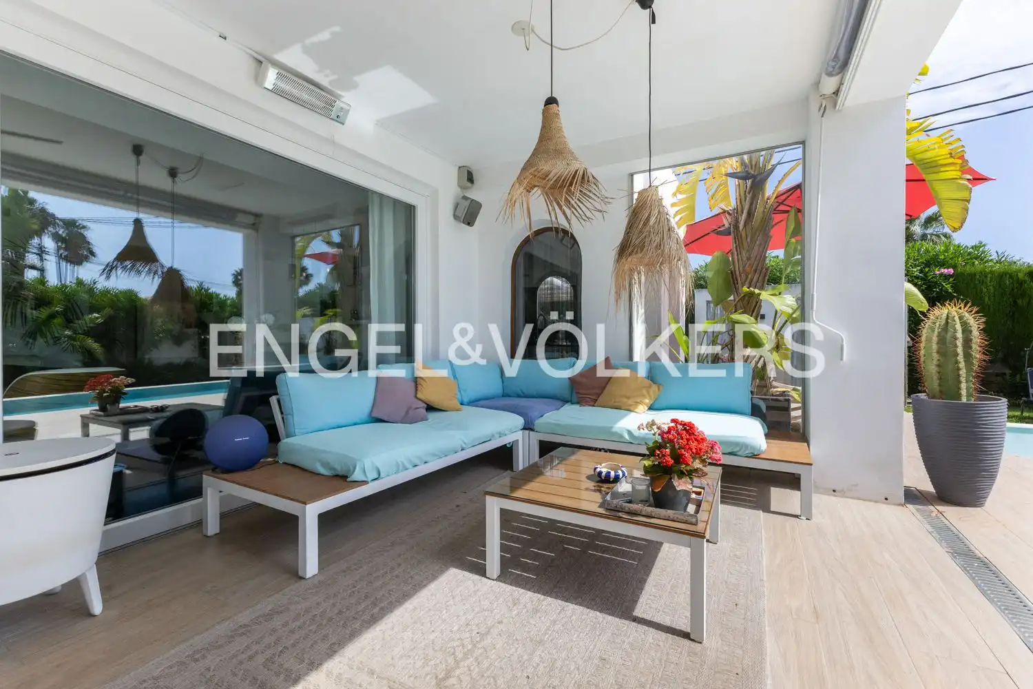 Terrace of Houses for sale in Dénia  with Air Conditioner, Heating and Private garden