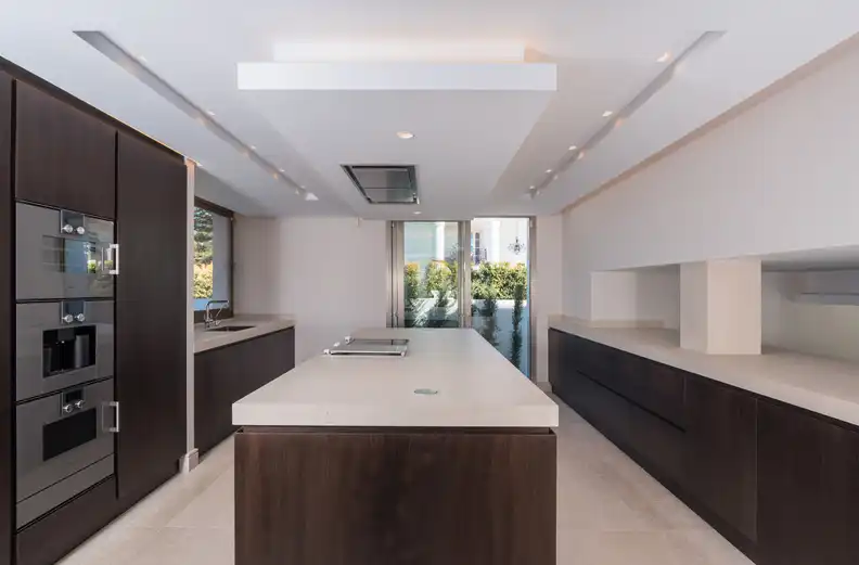 Kitchen of Houses for sale in Marbella  with Air Conditioner, Heating and Terrace