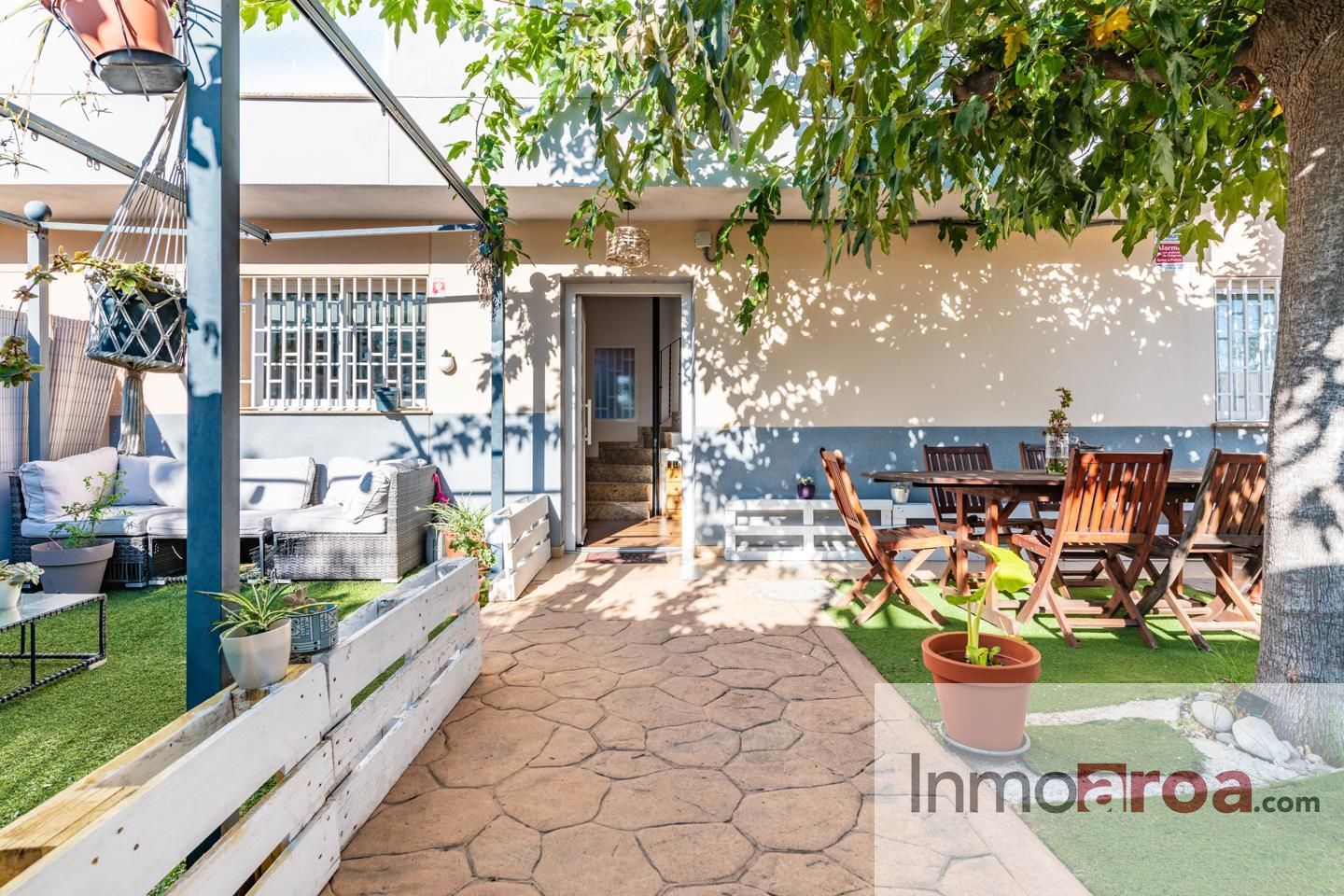 Exterior view of House or chalet for sale in Almazora / Almassora  with Air Conditioner, Private garden and Terrace