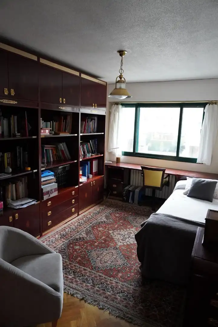 Bedroom of Flat for sale in Valladolid  with Heating, Parquet flooring and Storage room