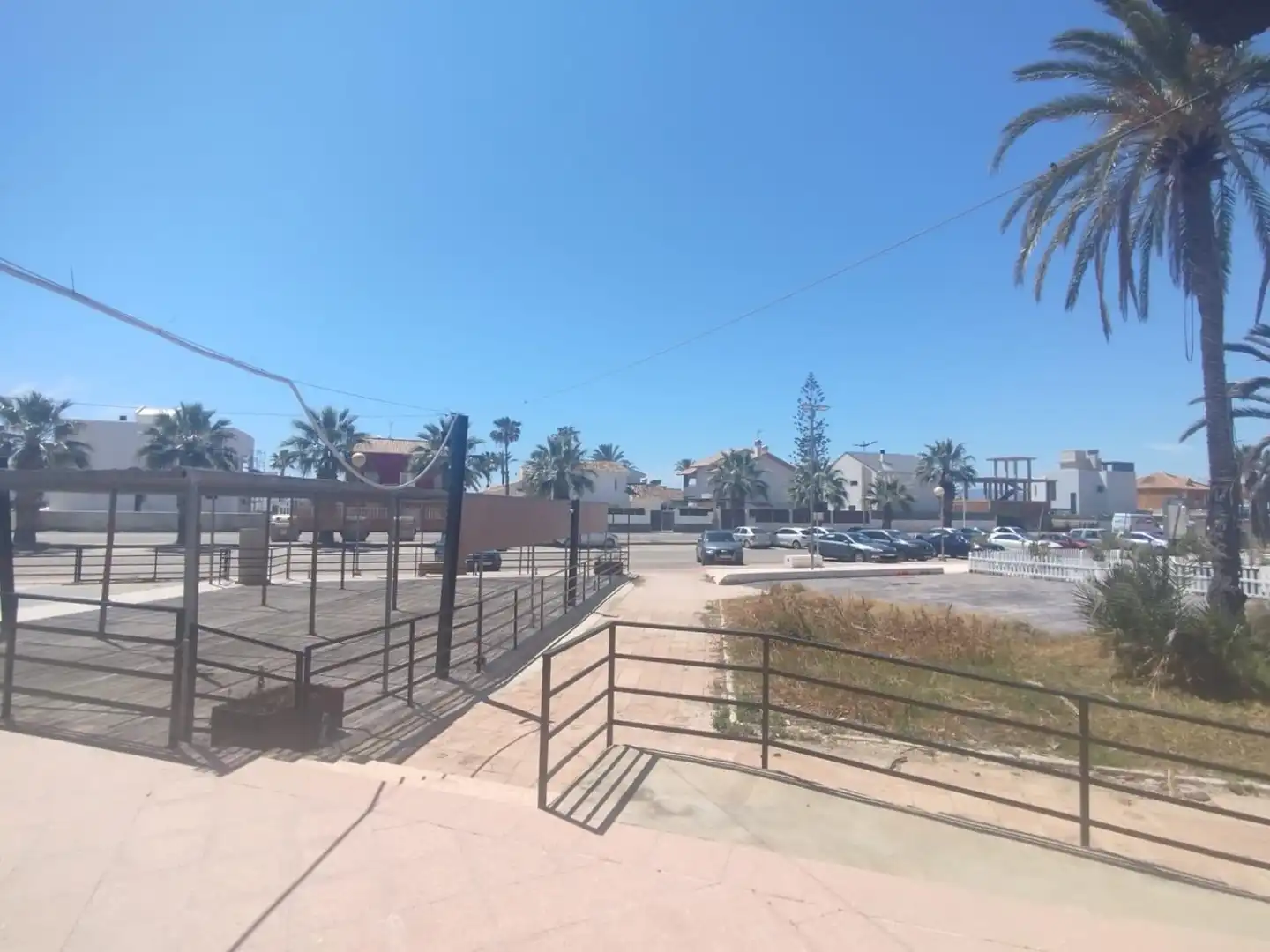 Vista exterior de Nave industrial en venta en Mazarrón
