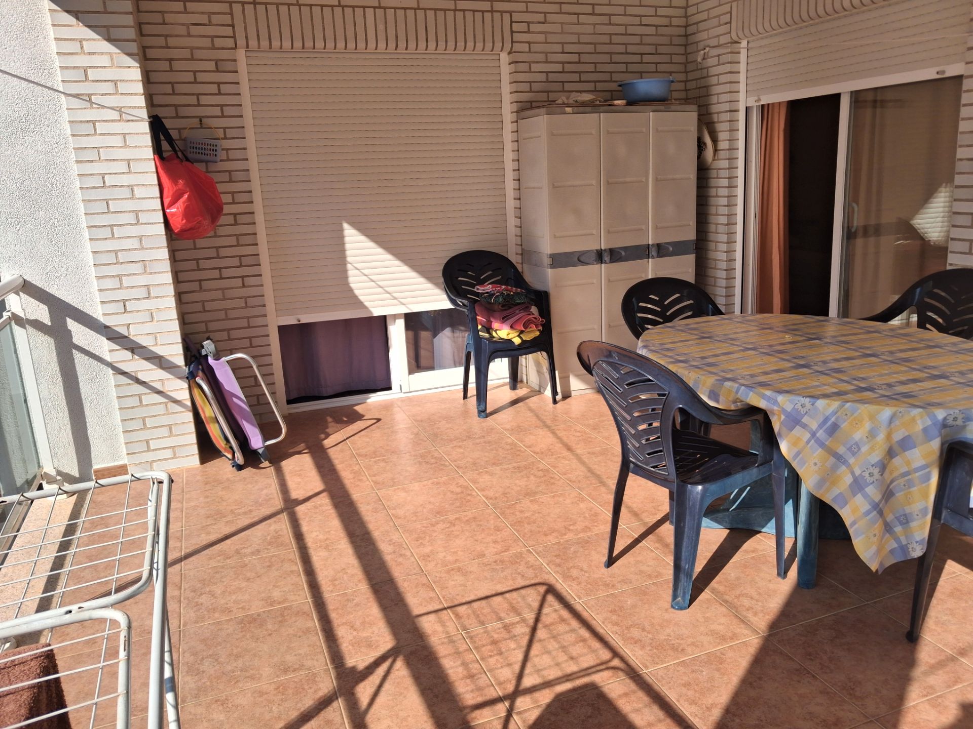Terrassa de Apartament de lloguer en Peñíscola / Peníscola amb Aire condicionat, Terrassa i Moblat