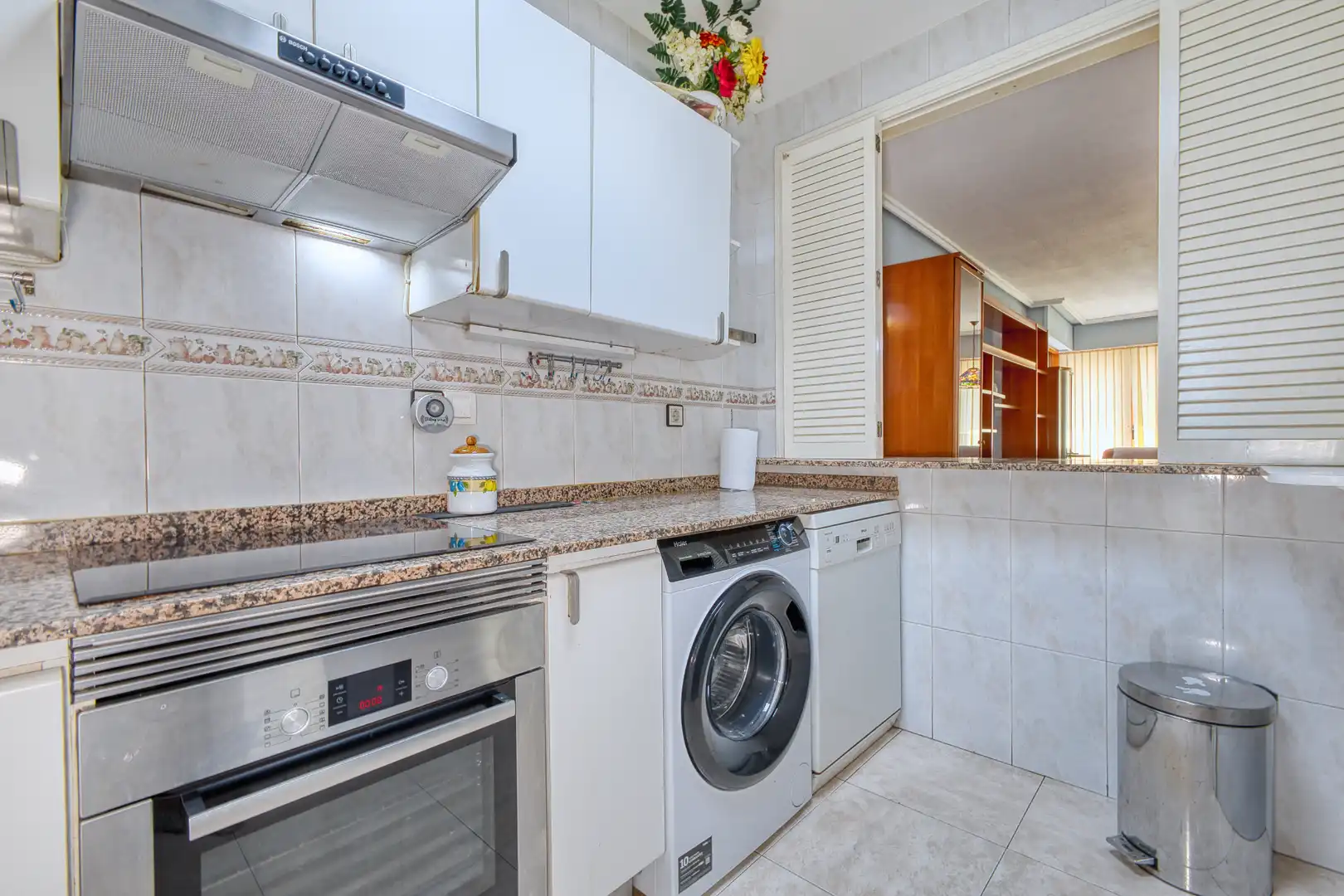 Cocina de Piso en venta en Alicante / Alacant con Aire acondicionado, Calefacción y Terraza