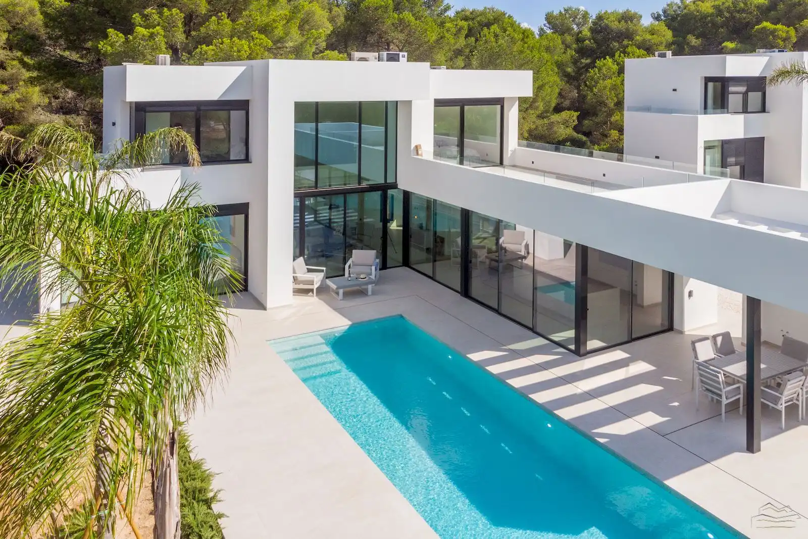 Exterior view of Houses for sale in Jávea / Xàbia  with Air Conditioner, Heating and Private garden