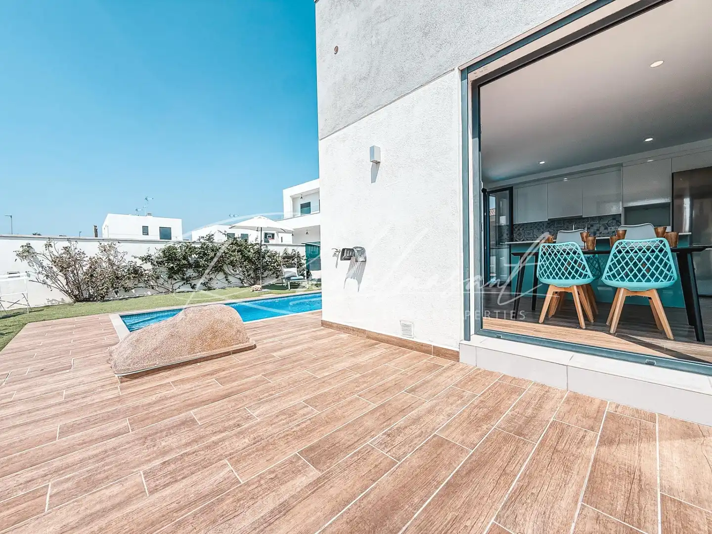 Terraza de Casa adosada en venta en Cambrils con Calefacción, Jardín privado y Terraza