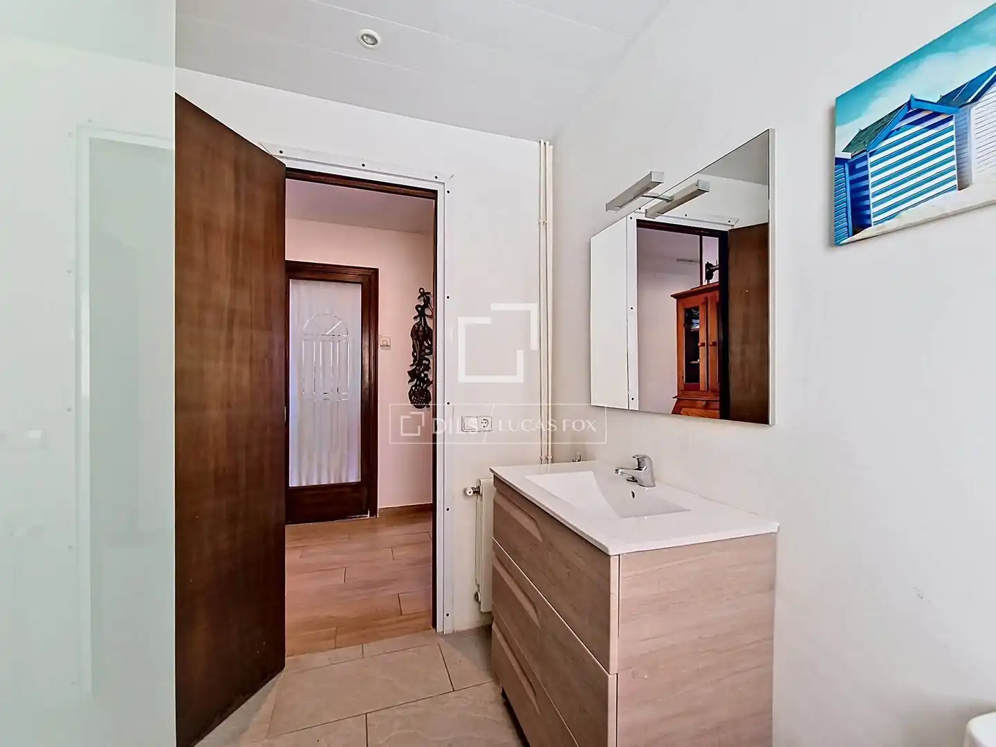 Bathroom of Flat for sale in Vilanova i la Geltrú  with Air Conditioner, Heating and Terrace