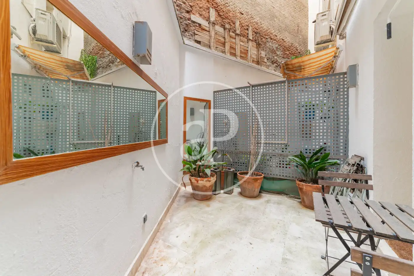 Terrace of Flat for sale in Madrid  with Heating, Terrace and Furnished