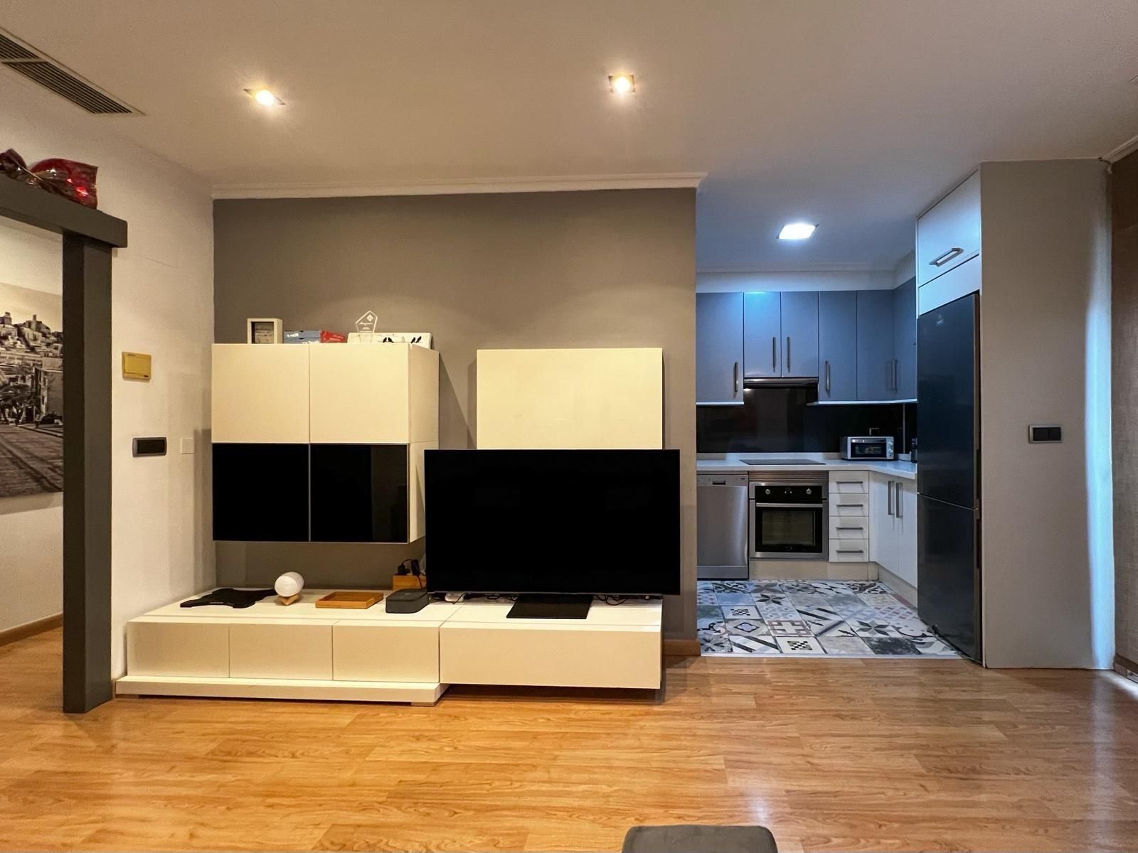 Kitchen of Apartment for sale in Elche / Elx  with Air Conditioner