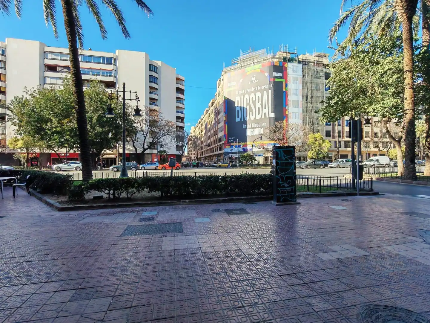 Vista exterior de Garaje de alquiler en  Valencia Capital