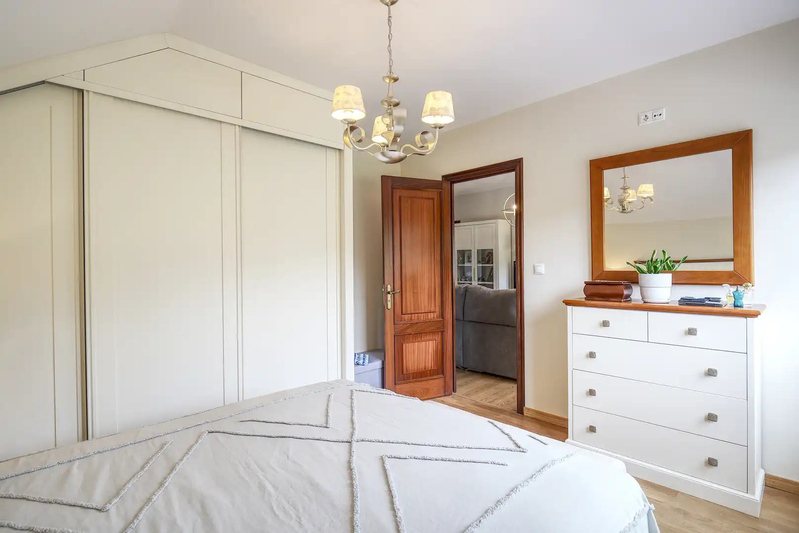 Habitación de Casa o chalet en venta en Lousame con Aire acondicionado, Calefacción y Jardín privado
