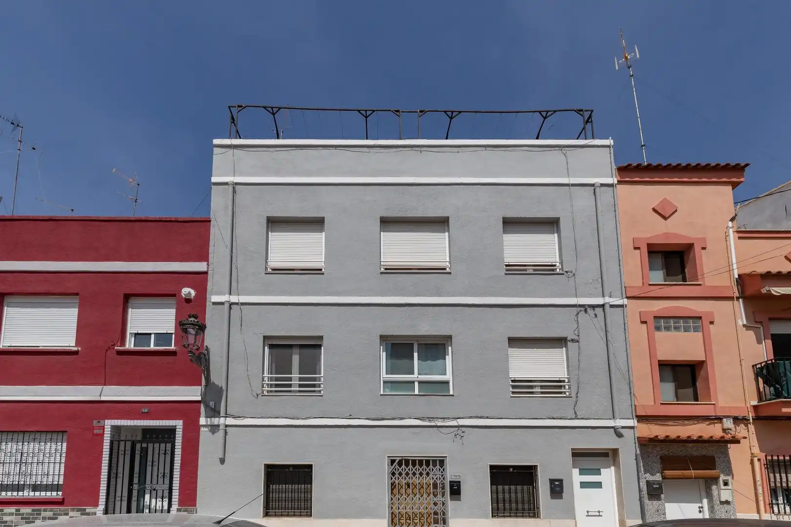 Exterior view of Flat for rent in Valencia  with Heating, Parquet flooring and Furnished