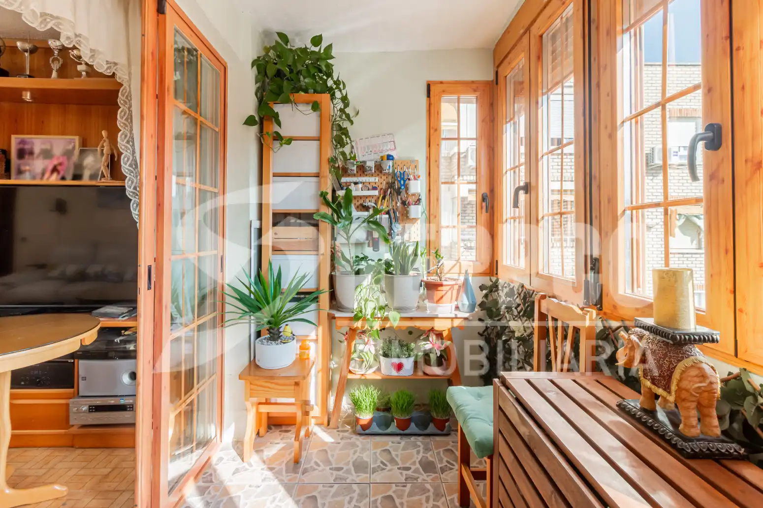 Balcony of Flat for sale in Móstoles  with Air Conditioner, Heating and Terrace