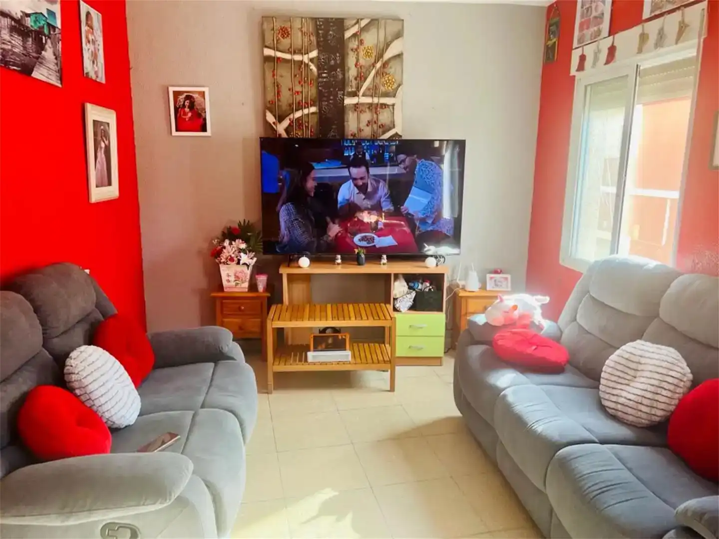 Sala de estar de Piso en venta en Bullas, Murcia