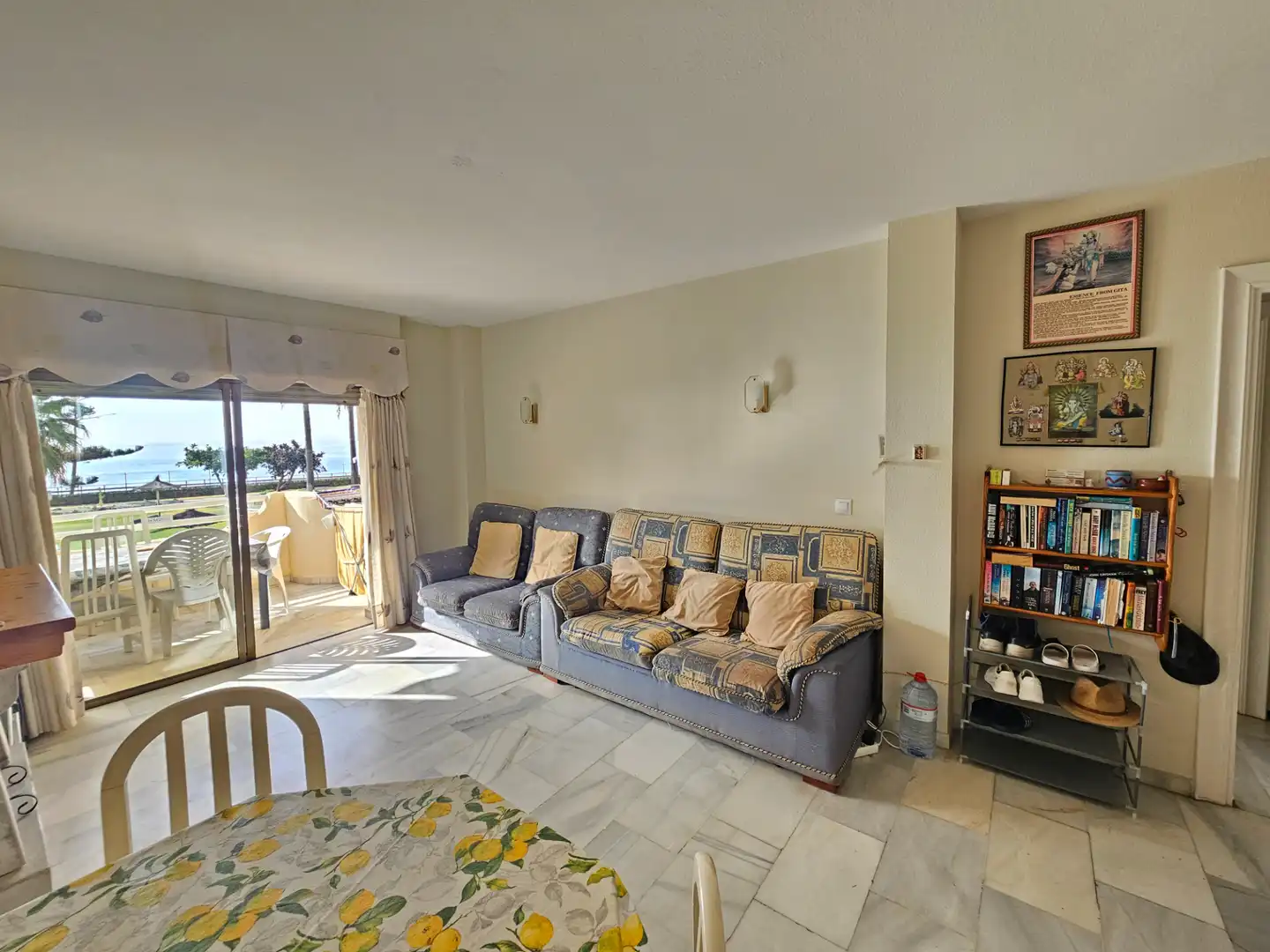 Sala de estar de Apartamento en venta en La Cala Mijas