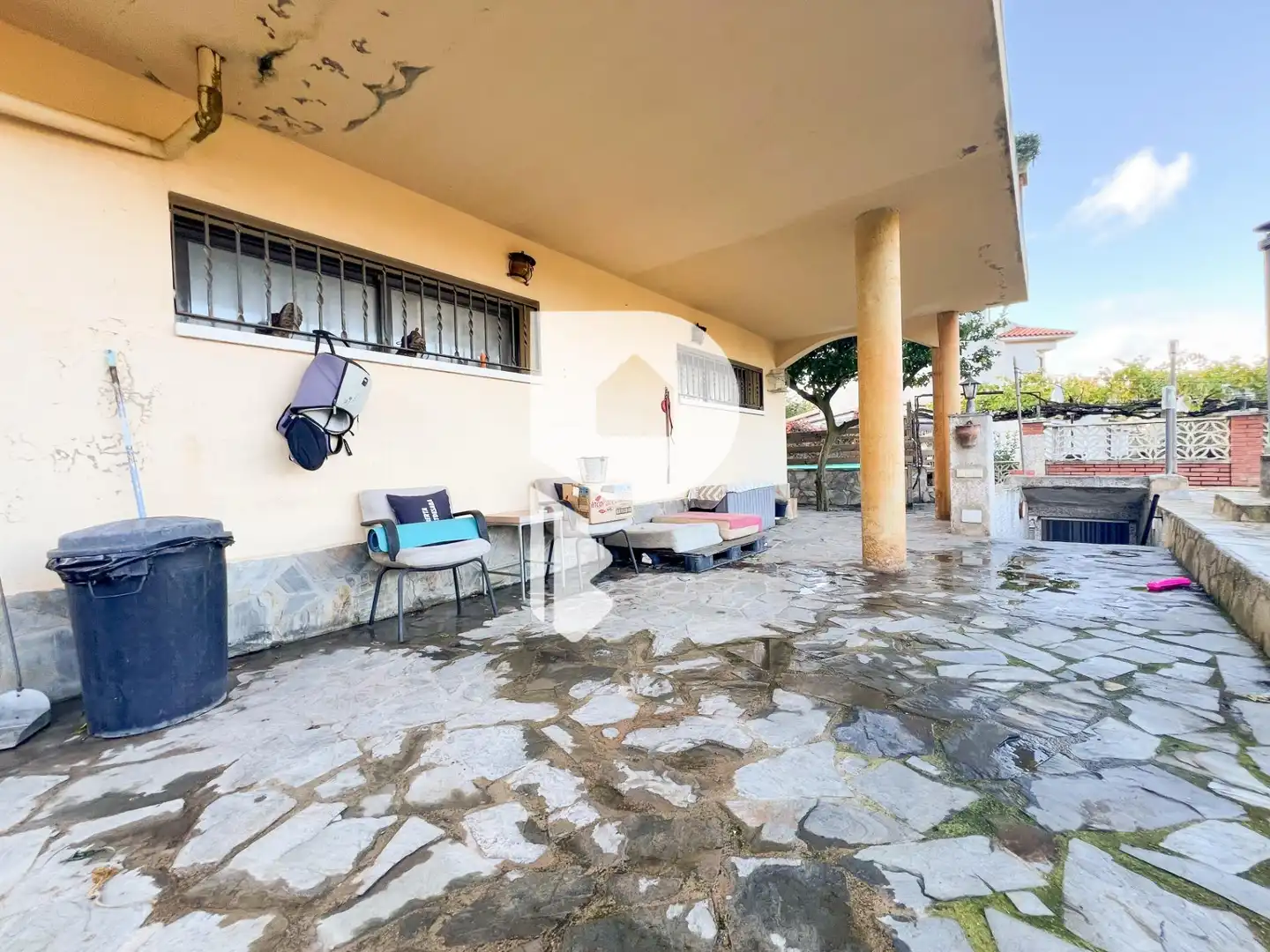 Terrassa de Casa o xalet en venda en Vallirana amb Aire condicionat, Calefacció i Jardí privat