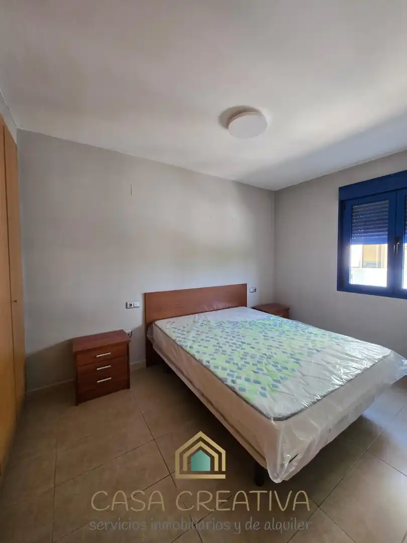 Bedroom of Apartments for rent in Puçol  with Air Conditioner, Private garden and Furnished