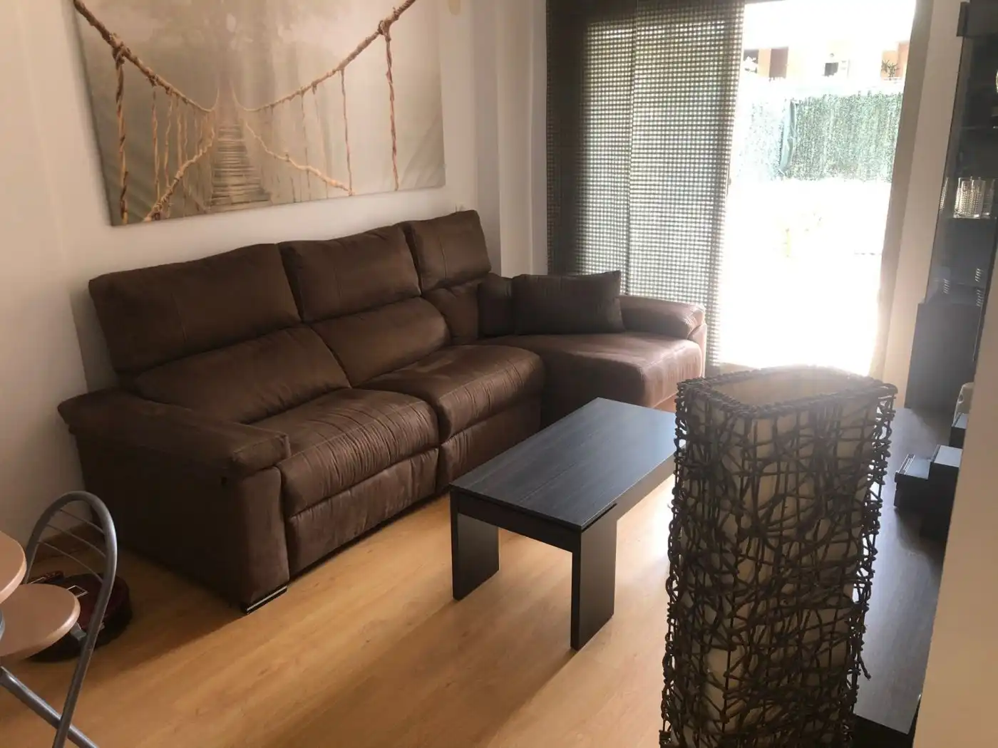 Living room of Ground floor for rent in Torremolinos  with Air Conditioner, Heating and Private garden